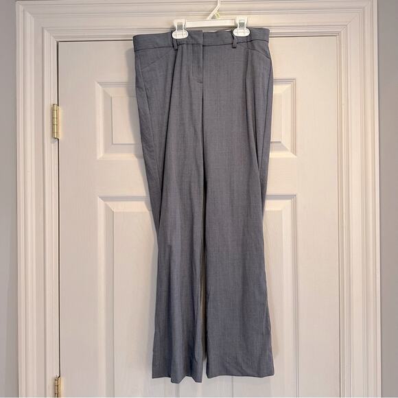 Theory Pants Wool Size 2 Custom Max 2 Edition 5 Style No F0001218 Grey Gray - Picture 1 of 9